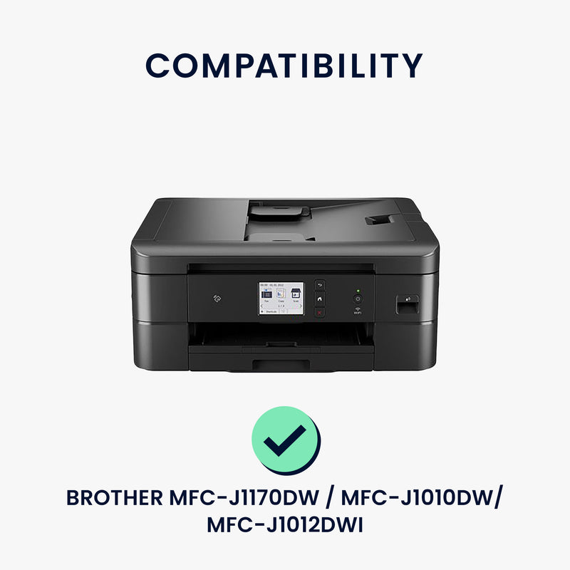 kwmobile Cover compatible with Brother MFC-J1170DW / MFC-J1010DW / MFC-J1012DWI - Printer Bag Case - Dust Cover Protective Cover