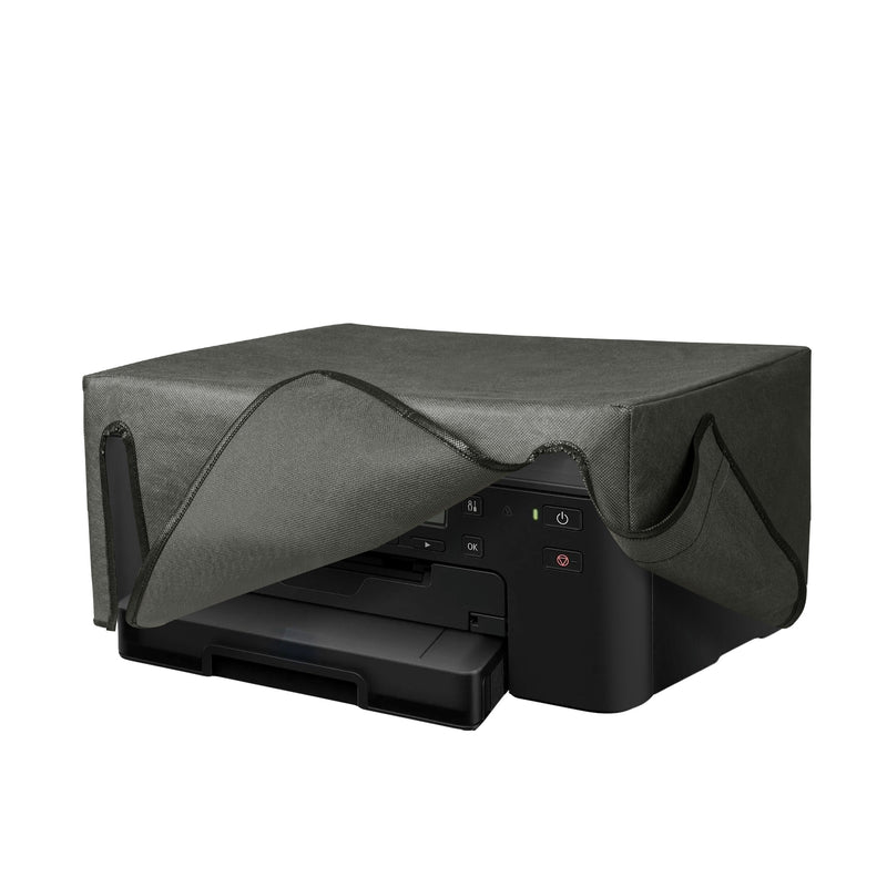 kwmobile Cover kompatibel mit Canon PIXMA TS705a / TS702a - Tasche Hülle Drucker - Staubschutzhülle Schutzhaube Schutzhülle - Dunkelgrau Dunkelgrau  