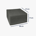 kwmobile Cover compatible with Canon PIXMA TS705a / TS702a - Printer Bag Case - Dust Cover Protective Hood Protective Case