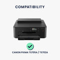 kwmobile Cover compatible with Canon PIXMA TS705a / TS702a - Printer Bag Case - Dust Cover Protective Hood Protective Case
