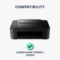 kwmobile Cover compatible with Canon PIXMA TS3550i / TS3551i - Printer Bag Case - Dust Cover Protective Hood Protective Case