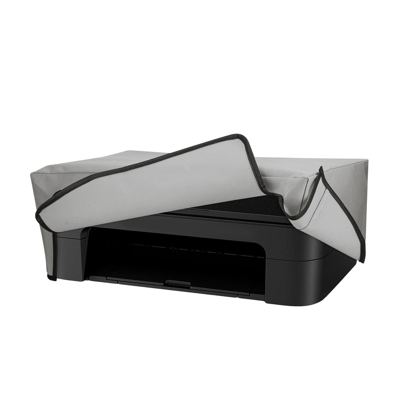 kwmobile Cover kompatibel mit Canon PIXMA TS3550i / TS3551i - Tasche Hülle Drucker - Staubschutzhülle Schutzhaube Schutzhülle - Hellgrau Hellgrau  