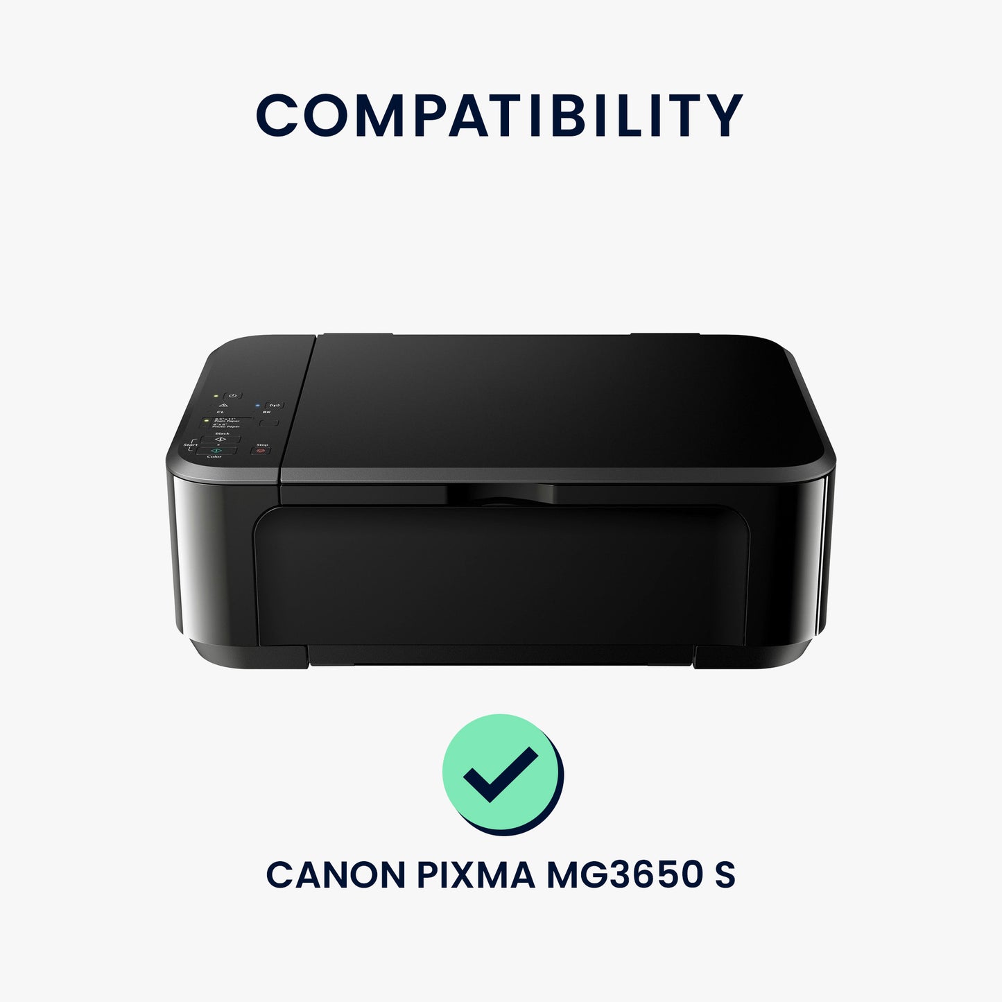 kwmobile Cover Compatible with Canon PIXMA MG3650 S - Bag Case Printer - Dust Cover Protective Hood Protective Case