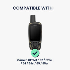 Folie für Garmin GPSMAP 62 / 62sc / 64 / 64st/ 65 / 65sr - Transparent - Displayschutz