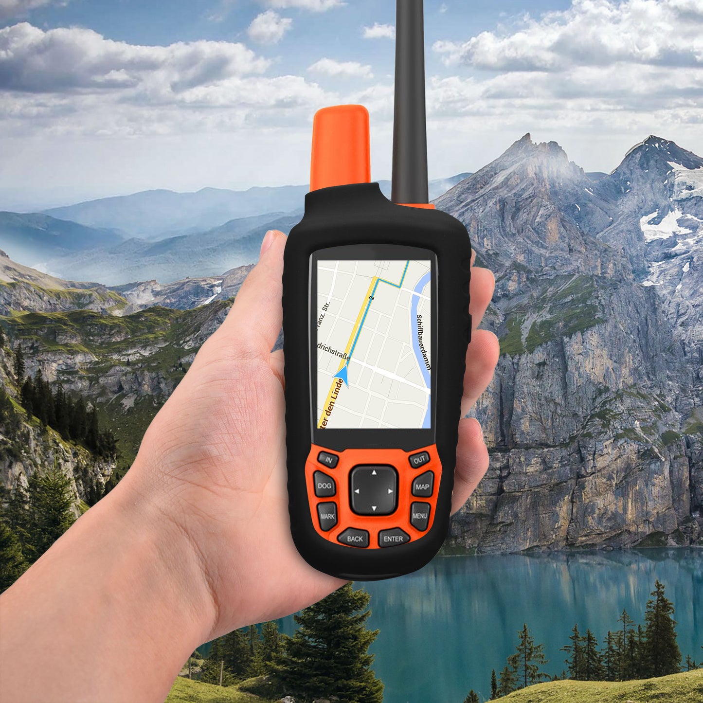 kwmobile Case compatible with Garmin Astro 430 / Astro 320 - Protective Cover for GPS Handheld Device