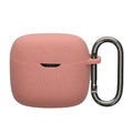 kwmobile Case for JBL Tune Flex Case - Headphone Protective Cover with Carabiner