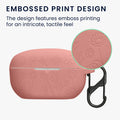 kwmobile Case for Sony WF-1000XM5 Cover - Headphone Protective Case with Carabiner