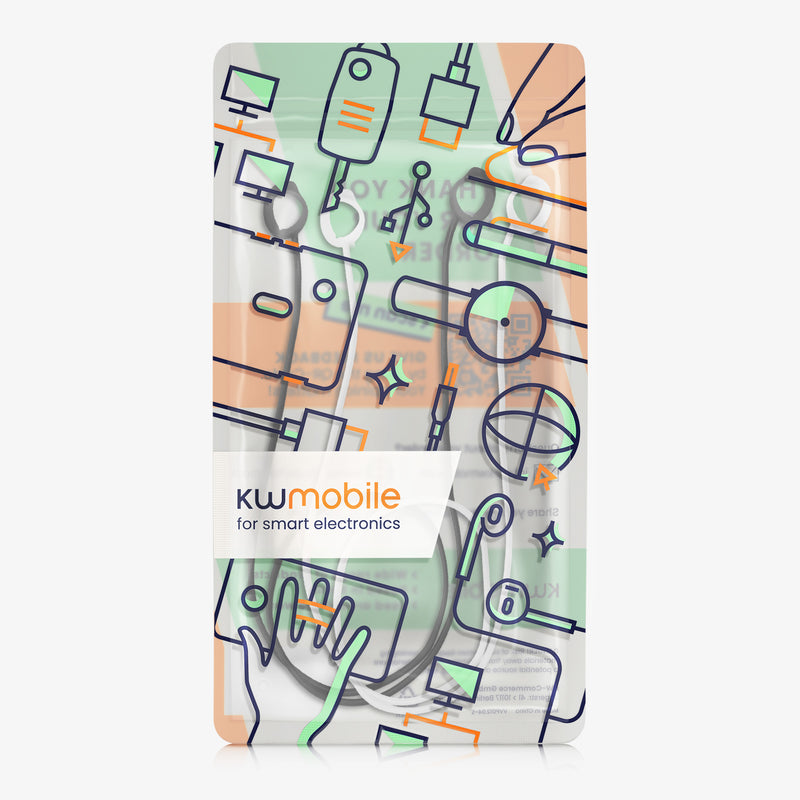kwmobile Retaining Strap compatible with Samsung Galaxy Buds FE Headphones Holder Band Strap