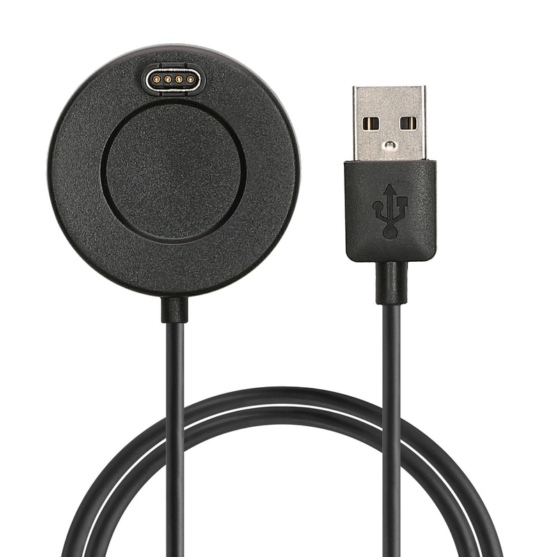 kwmobile USB Cable Charger compatible with Garmin Forerunner 55 965 955 265 255 165 / Vivoactive 5 / Vivoactive 6 / Epix Charging Cable - Smart Watch Replacement Cable - Fitness Tracker Charging Cable