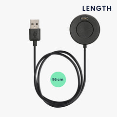 kwmobile USB Kabel Charger kompatibel mit Garmin Forerunner 55 965 955 265 255 165 / Vivoactive 5 / Vivoactive 6 / Epix
