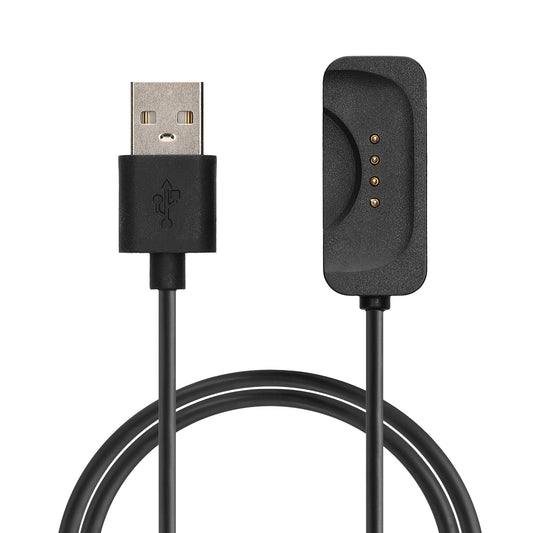 kwmobile USB Kabel Charger kompatibel mit OnePlus Watch 2 / Watch 3 Ladekabel - Smart Watch Ersatzkabel - Fitnesstracker Aufladekabel in Schwarz Schwarz  