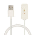 kwmobile USB Kabel Charger kompatibel mit OnePlus Watch 2 / Watch 3 Ladekabel - Smart Watch Ersatzkabel - Fitnesstracker Aufladekabel in Weiß matt Weiß matt  