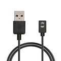 kwmobile USB Kabel Charger kompatibel mit Suunto Wing Ladekabel - Smart Watch Ersatzkabel - Fitnesstracker Aufladekabel in Schwarz Schwarz  