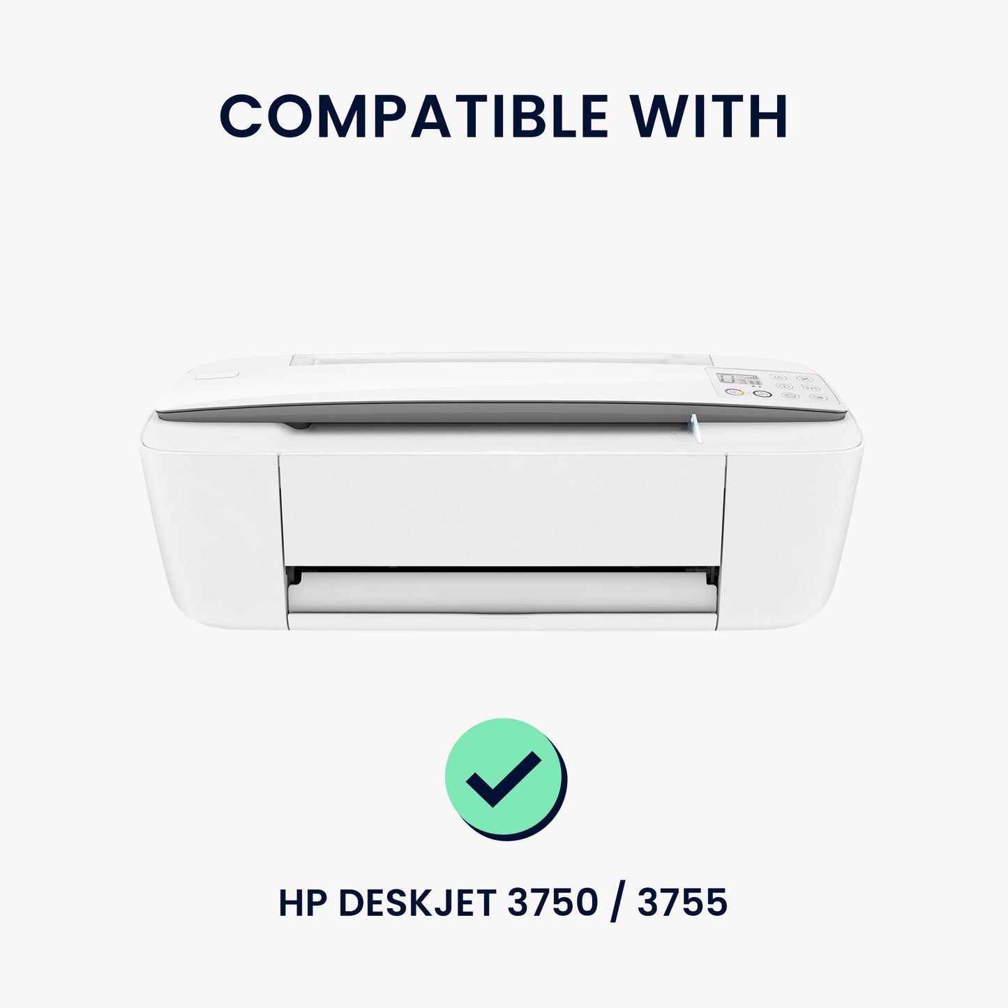 kwmobile Cover compatible with HP DeskJet 3750 / 3755 Case Bag for Printer Dust Cover Protective Hood Protective Cover