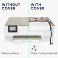 kwmobile Cover compatible with HP Envy Inspire 7220e / Inspire 7255e Case Bag for Printer Dust Cover Protective Hood Protective Case