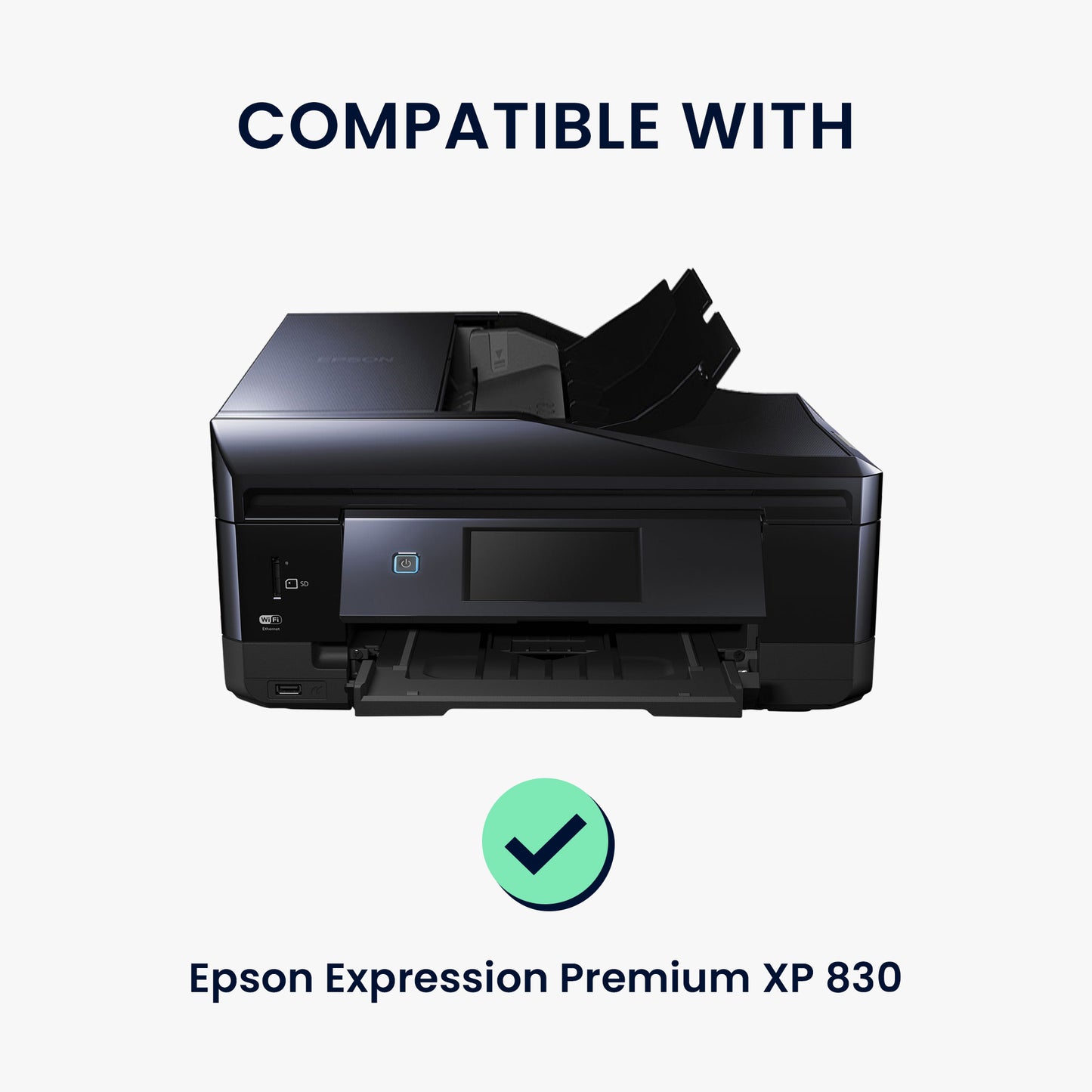 kwmobile Cover compatible with Epson Expression Premium XP-830 Case - Printer Bag - Dust Cover Protective Hood Protective Case