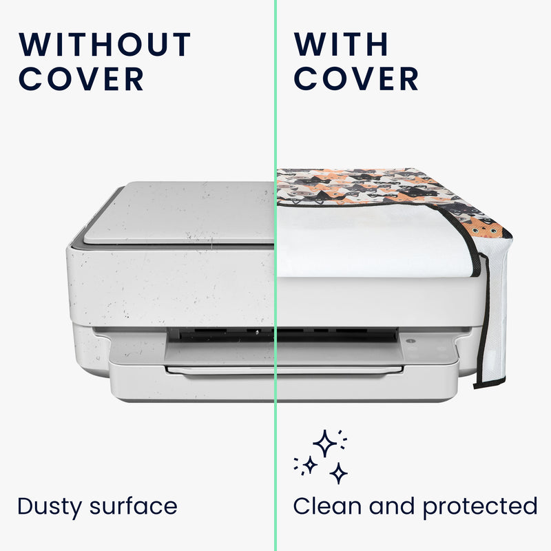 kwmobile Cover compatible with HP Envy 6020e / Envy 6055e - Printer Dust Cover Protective Hood Protective Sleeve
