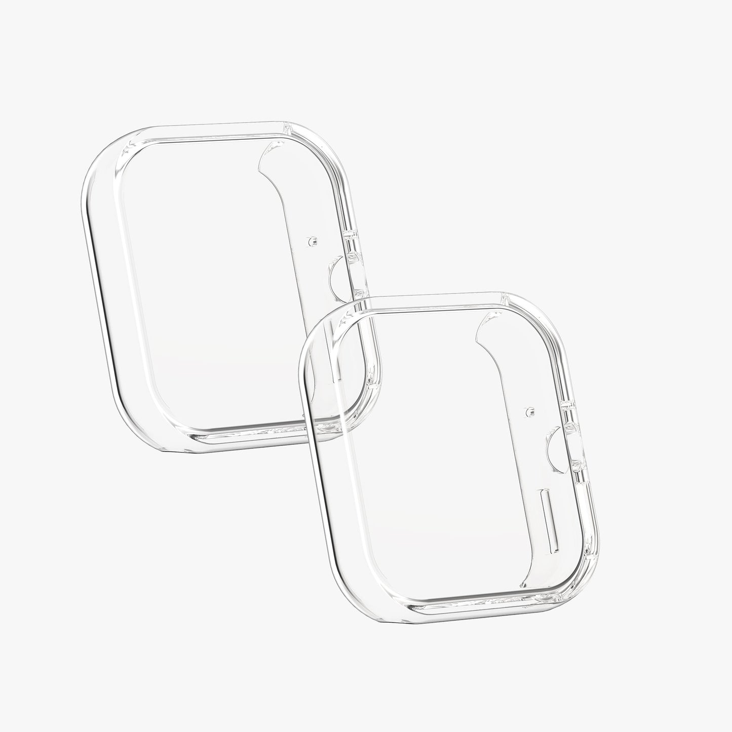 kwmobile Protective Case for Xiaomi Redmi Watch 4 Fullbody Display Cover Set