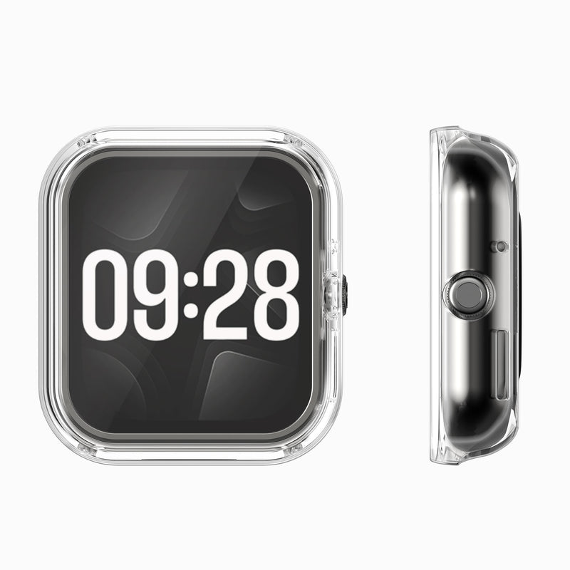 kwmobile Protective Case for Xiaomi Redmi Watch 4 Fullbody Display Cover Set