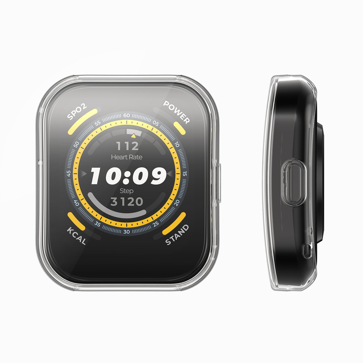 kwmobile Screen Protector for Huami Amazfit Bip 5 Fullbody Display Cover Set