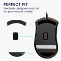 kwmobile Mouse Feet Sticker compatible with Razer DeathAdder Elite Replacement Gliders Mouse Skates Precision Fit Mouse Glides