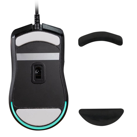 kwmobile Mouse Feet Sticker kompatibel mit Razer Viper Mini Ersatz Glider - Mausfüße passgenau - Maus Glides in Schwarz Schwarz  