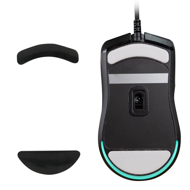 kwmobile Mouse Feet Sticker compatible with Razer Viper Mini Replacement Gliders Mouse Feet precisely fitting Mouse Glides