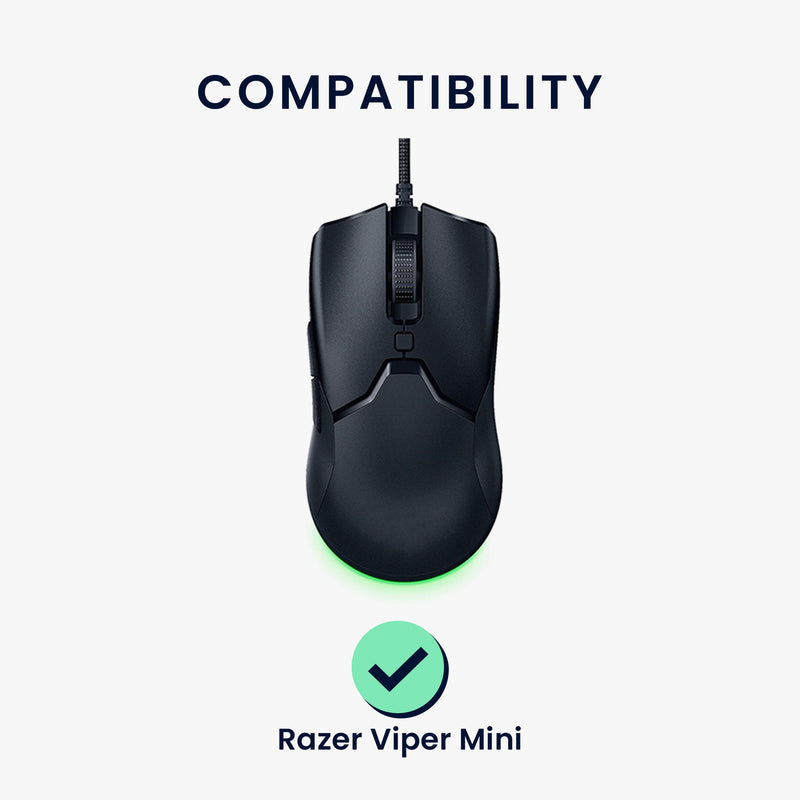 kwmobile Mouse Feet Sticker compatible with Razer Viper Mini Replacement Gliders Mouse Feet precisely fitting Mouse Glides