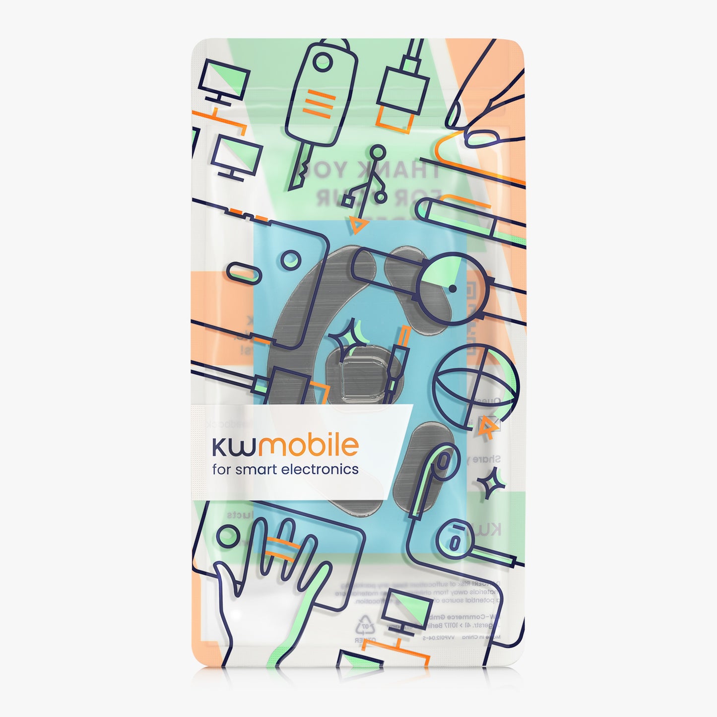 kwmobile Mouse Feet Stickers compatible with Razer Viper V2 Pro Replacement Gliders - Precisely Fitting Mouse Feet - Mouse Glides
