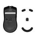 kwmobile Mouse Feet Sticker kompatibel mit Razer Viper V2 Pro Ersatz Glider - Mausfüße passgenau - Maus Glides in Schwarz Schwarz  