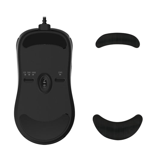 kwmobile Mouse Feet Sticker kompatibel mit BenQ ZOWIE ZA13 Ersatz Glider - Mausfüße passgenau - Maus Glides in Schwarz Schwarz  