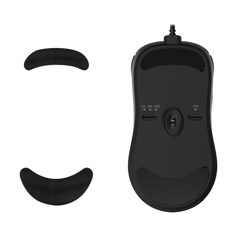 kwmobile Mouse Feet Sticker compatible with BenQ ZOWIE ZA13 Replacement Gliders - Precision-fit Mouse Feet - Mouse Glides