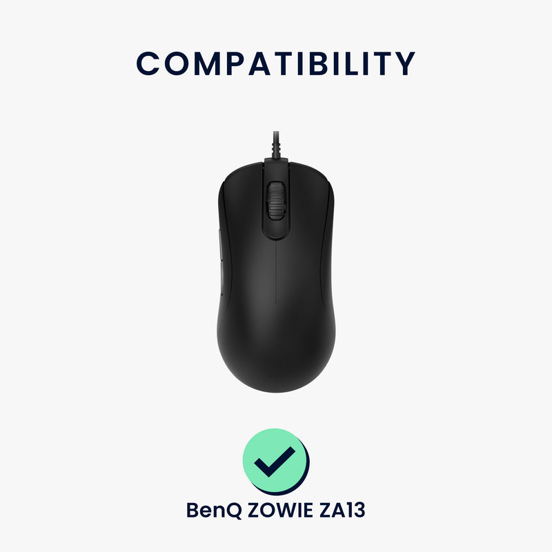 kwmobile Mouse Feet Sticker compatible with BenQ ZOWIE ZA13 Replacement Gliders - Precision-fit Mouse Feet - Mouse Glides