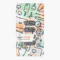 kwmobile Mouse Feet Stickers compatible with Logitech MX Anywhere 3 Replacement Gliders - Precisely Fitting Mouse Feet - Mouse Glides