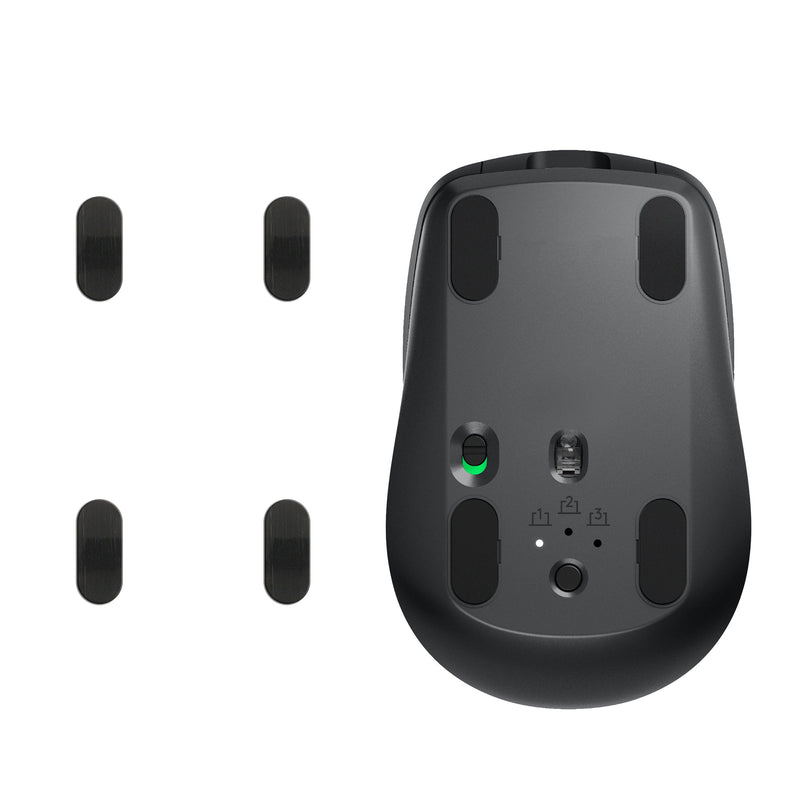 kwmobile Mouse Feet Stickers compatible with Logitech MX Anywhere 3 Replacement Gliders - Precisely Fitting Mouse Feet - Mouse Glides
