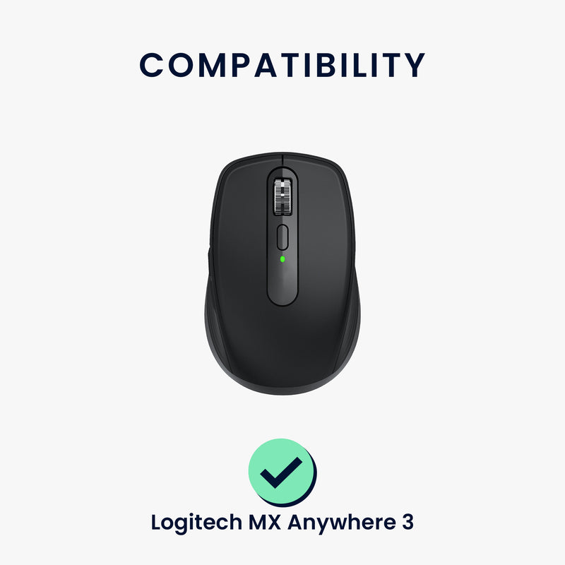 kwmobile Mouse Feet Stickers compatible with Logitech MX Anywhere 3 Replacement Gliders - Precisely Fitting Mouse Feet - Mouse Glides
