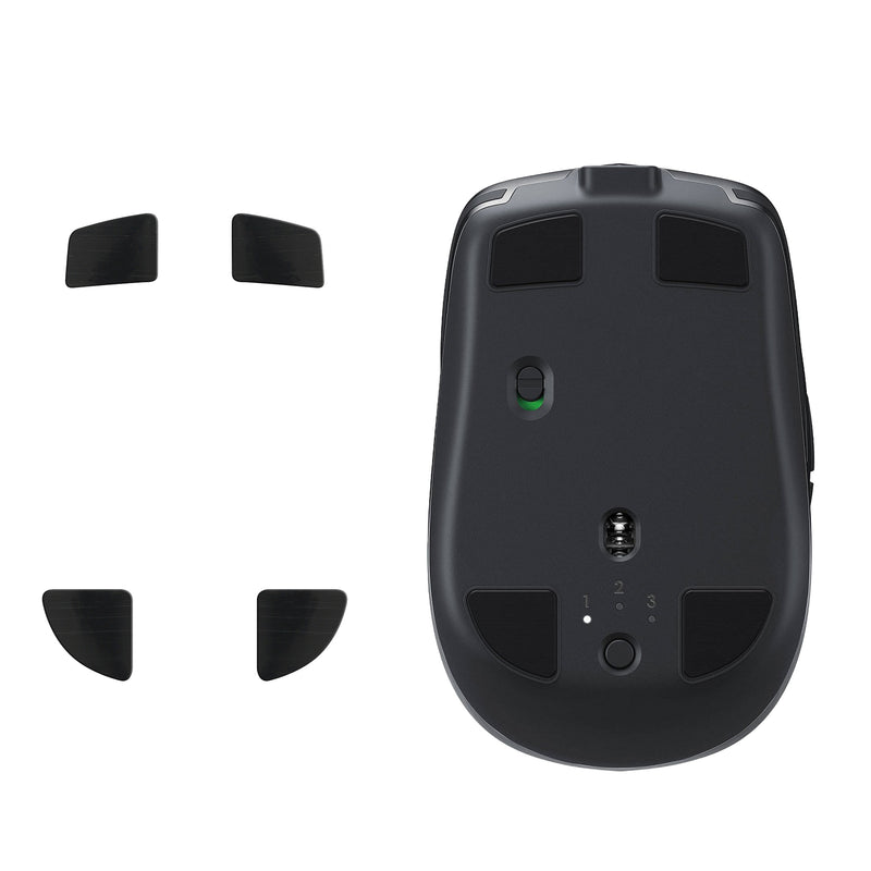 kwmobile Mouse Feet Stickers compatible with Logitech MX Anywhere 2S Replacement Glides Mouse Feet Precision Fit Mouse Glides