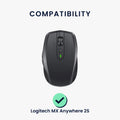 kwmobile Mouse Feet Stickers compatible with Logitech MX Anywhere 2S Replacement Glides Mouse Feet Precision Fit Mouse Glides