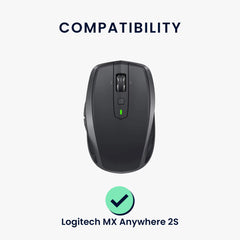 kwmobile Mouse Feet Sticker kompatibel mit Logitech MX Anywhere 2S Ersatz Glider Mausfüße passgenau Maus Glides