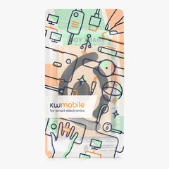 kwmobile Mouse Feet Sticker kompatibel mit Logitech M650 L / M750 L Ersatz Glider Mausfüße passgenau Maus Glides