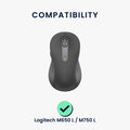 kwmobile Mouse Feet Sticker compatible with Logitech M650 L / M750 L Replacement Gliders Mouse Feet Precision Fit Mouse Glides
