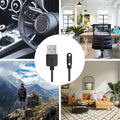 kwmobile USB Charger Cable compatible with Nerunsa P66D / NiUFFiT P66 / Ddidbi P66D / IDW19 / IDW13 / IDW15 Charging Cable - Smartwatch Replacement Cable - Fitness Tracker Charging Cable