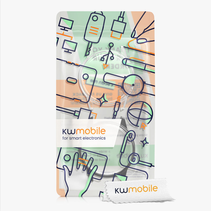 kwmobile Silicone Case for HONOR Magic Watch 2 46mm Protective Cover Fullbody Display Cover Set