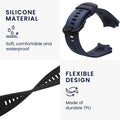 kwmobile Watch Strap for Amazfit Active Edge (A2212) Wristband Fitness Tracker Band Set Replacement Strap Smartwatch