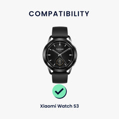 kwmobile Uhrenarmband für Xiaomi Watch S3 Armband Fitnesstracker Band Set Ersatzarmband Smartwatch - [dsg01] - Sonstiges