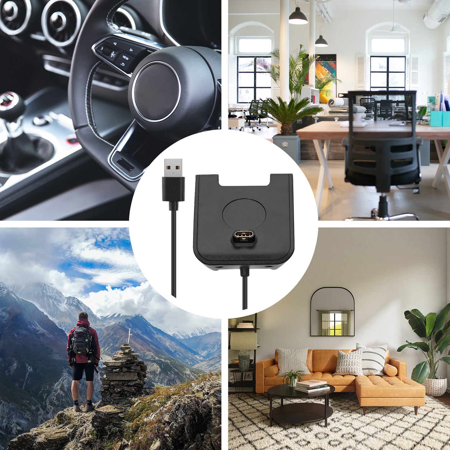 Charger for Garmin vivoactive 5 / Instinct 2X / Fenix 8/7