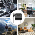 kwmobile USB Charger compatible with Xiaomi Redmi Watch 4 / Redmi Watch 5 / SmartBand 10 9 8 - USB Cable Charger Stand - Smart Watch Charging Station - Docking Station - Charging Cable with Stand Function