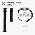kwmobile Strap compatible with Samsung Galaxy Fit 3 Fitness Tracker Sports Band Wristband Inner Dimensions from 14 - 22 cm