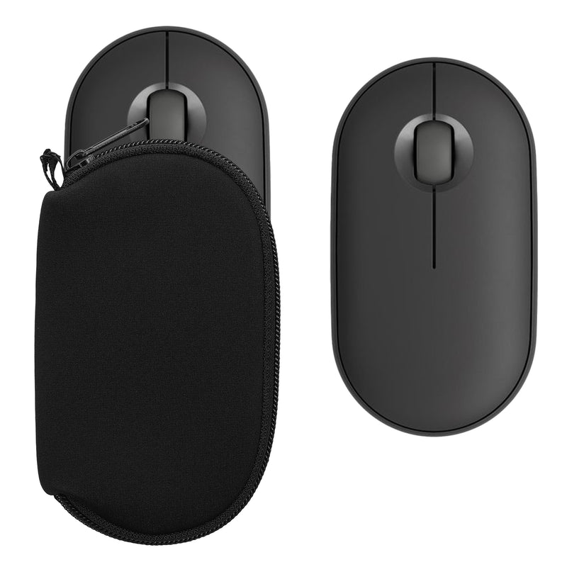 kwmobile Case Compatible with Logitech Pebble Mouse 2 M350s / M350 - Protective Case for PC Mouse - Computer Mouse Bag - PC Mouse Pouch