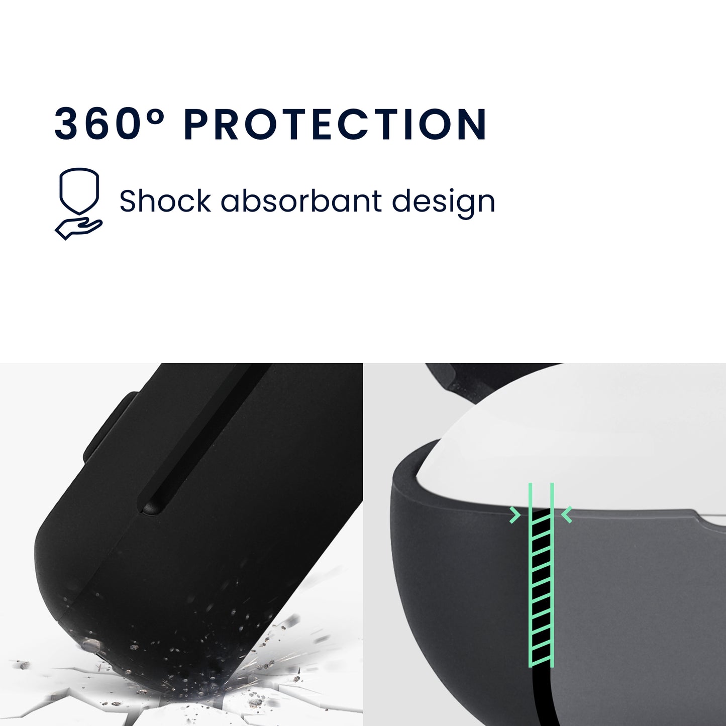 kwmobile Case compatible with Skullcandy DIME 3 Headphones